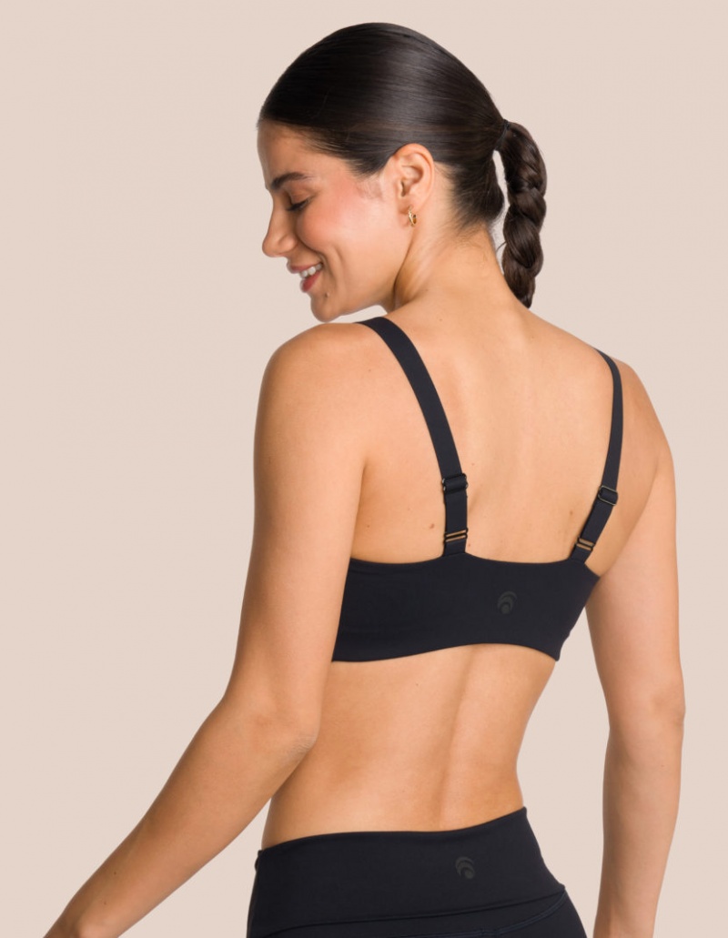 Black Women's Oceans Apart Ginger Bra | USA OGS-3602