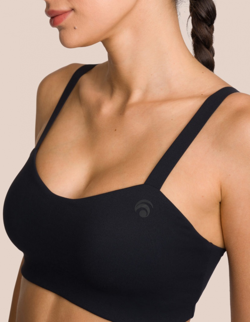 Black Women's Oceans Apart Ginger Bra | USA OGS-3602