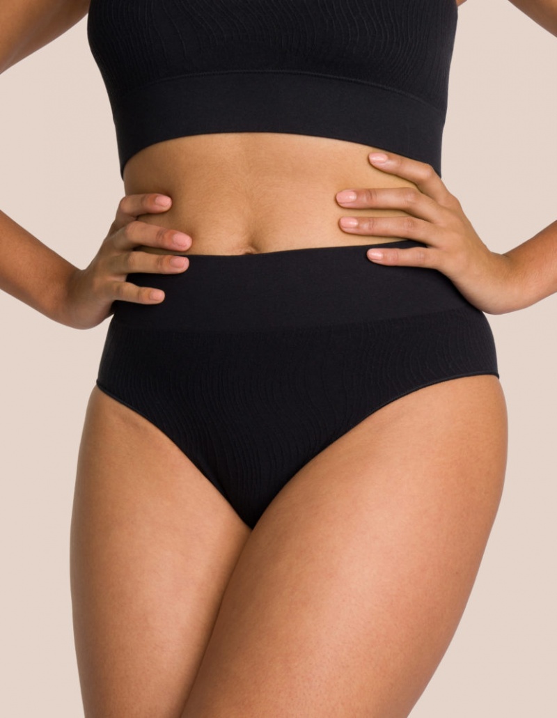 Black Women's Oceans Apart Joelle Pantie Set | USA XON-1454