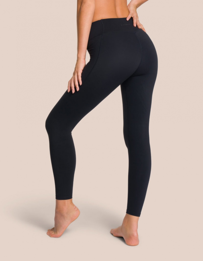 Black Women's Oceans Apart Shania Pant Leggings | USA MFZ-9172