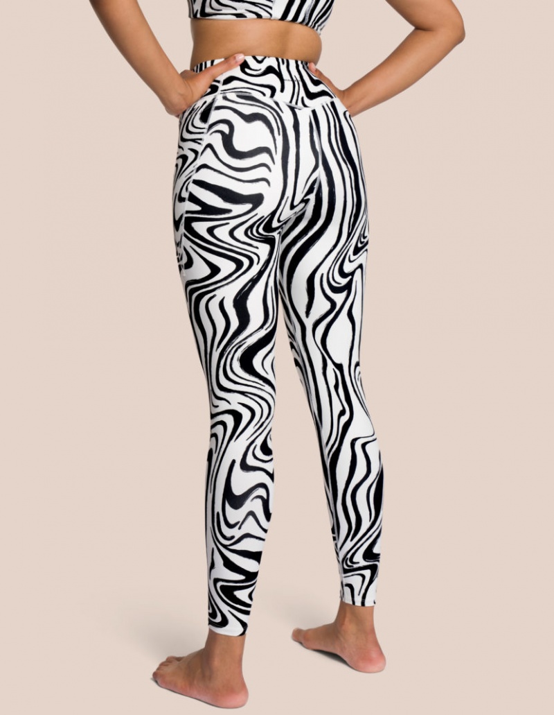 Black Women's Oceans Apart Shania Pant Leggings | USA BQB-7605