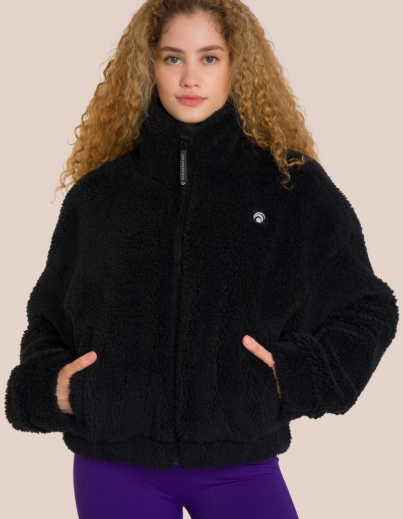 Black Women's Oceans Apart Tara Jacket Deluxe Set | USA AUL-2315