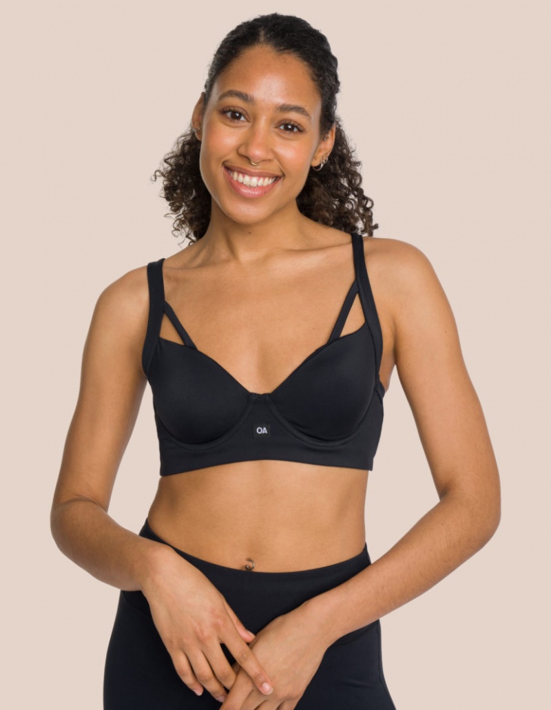 Black Women's Oceans Apart Venus Flare Set | USA OHG-3640