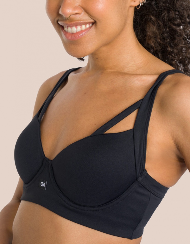 Black Women's Oceans Apart Venus Flare Set | USA OHG-3640