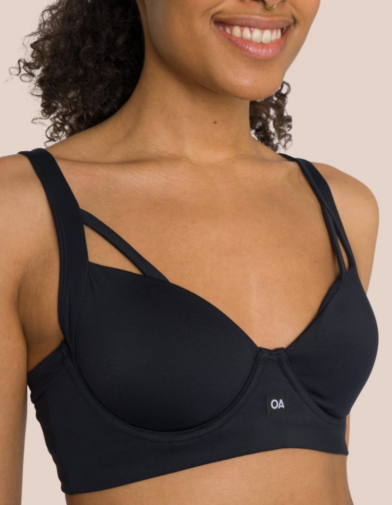 Black Women's Oceans Apart Venus Flare Set | USA OHG-3640