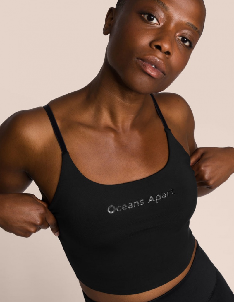 Black Women's Oceans Apart Vicky Set | USA JKK-5132