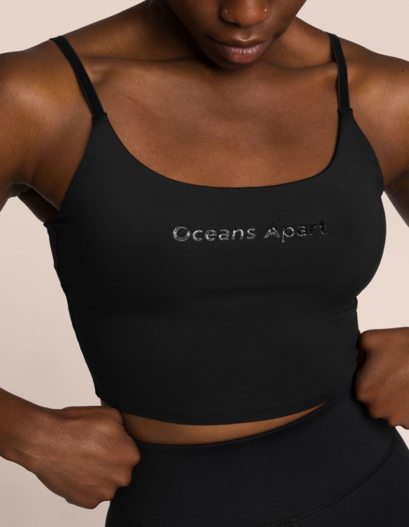 Black Women's Oceans Apart Vicky Set | USA JKK-5132