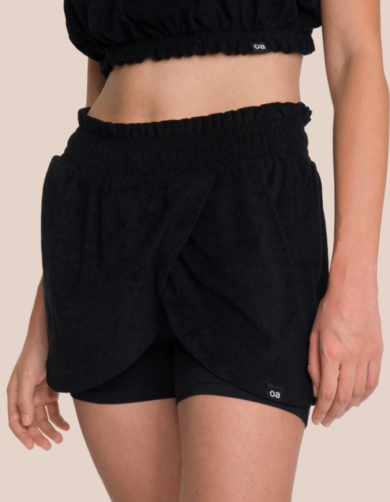 Black Women's Oceans Apart Willow Skort Set | USA WKN-1862