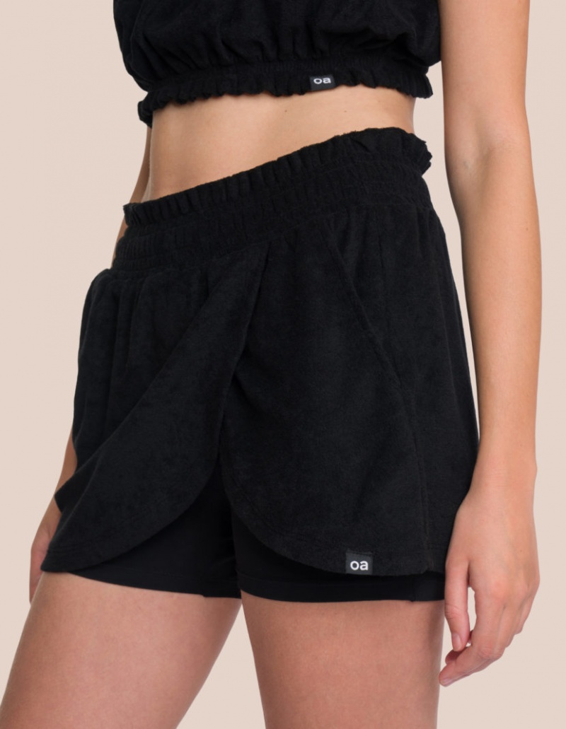 Black Women's Oceans Apart Willow Skort Set | USA WKN-1862