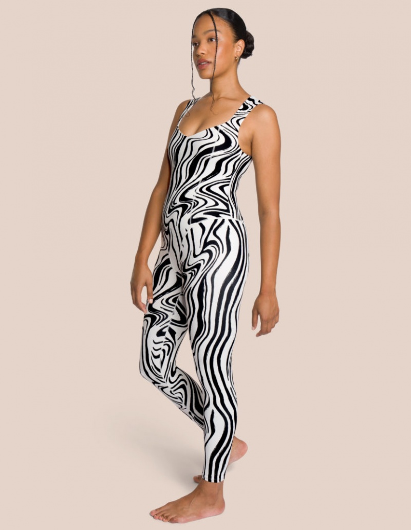 Black / Black Women's Oceans Apart Shania Jumpsuit Set | USA IDE-7995