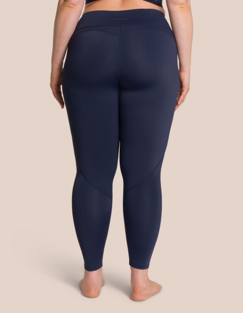 Blue Women's Oceans Apart Beauty Pant Curvy Leggings | USA LCZ-0956