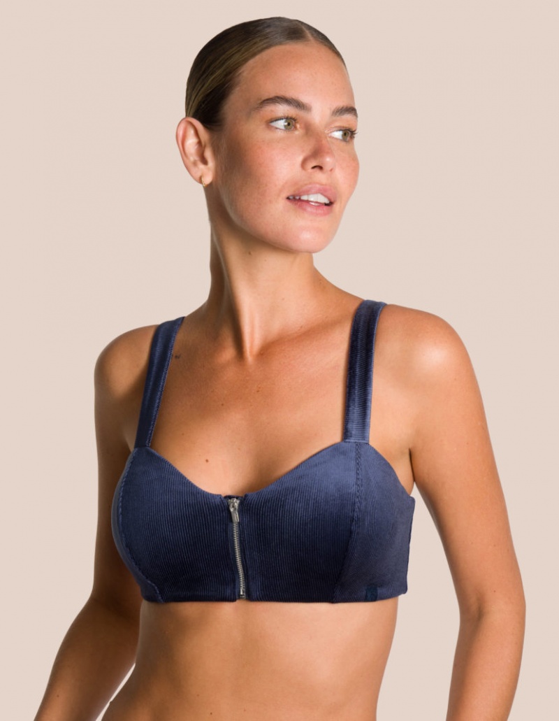 Blue Women's Oceans Apart Eden Deluxe Petite Set | USA GNG-6433