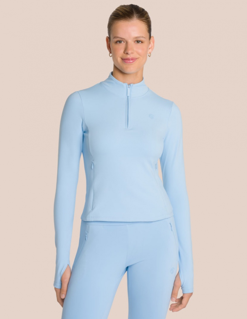 Blue Women's Oceans Apart Florence Layer Straight Leg Set | USA VTJ-3688