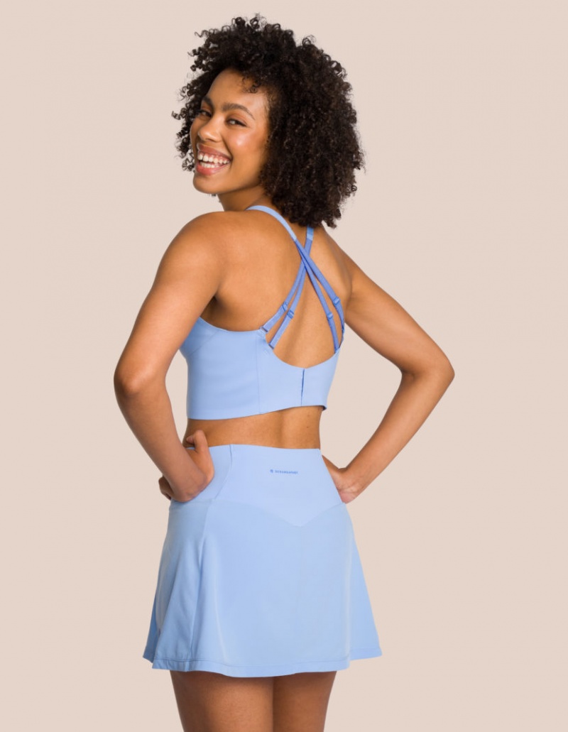 Blue Women's Oceans Apart Hope Skirt Set | USA JZU-1272