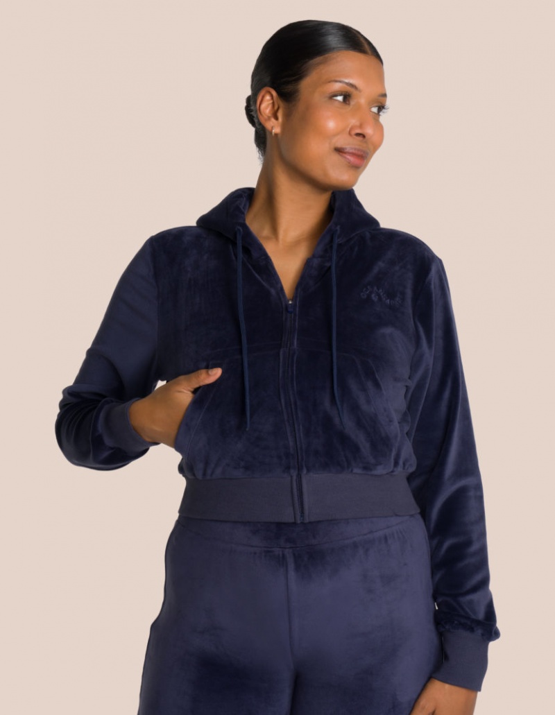 Blue Women's Oceans Apart Kelly Flared Zip Deluxe Set | USA JUP-0207