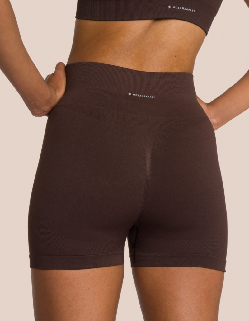 Brown Women's Oceans Apart Brooke Hotpant Set | USA OWS-4404