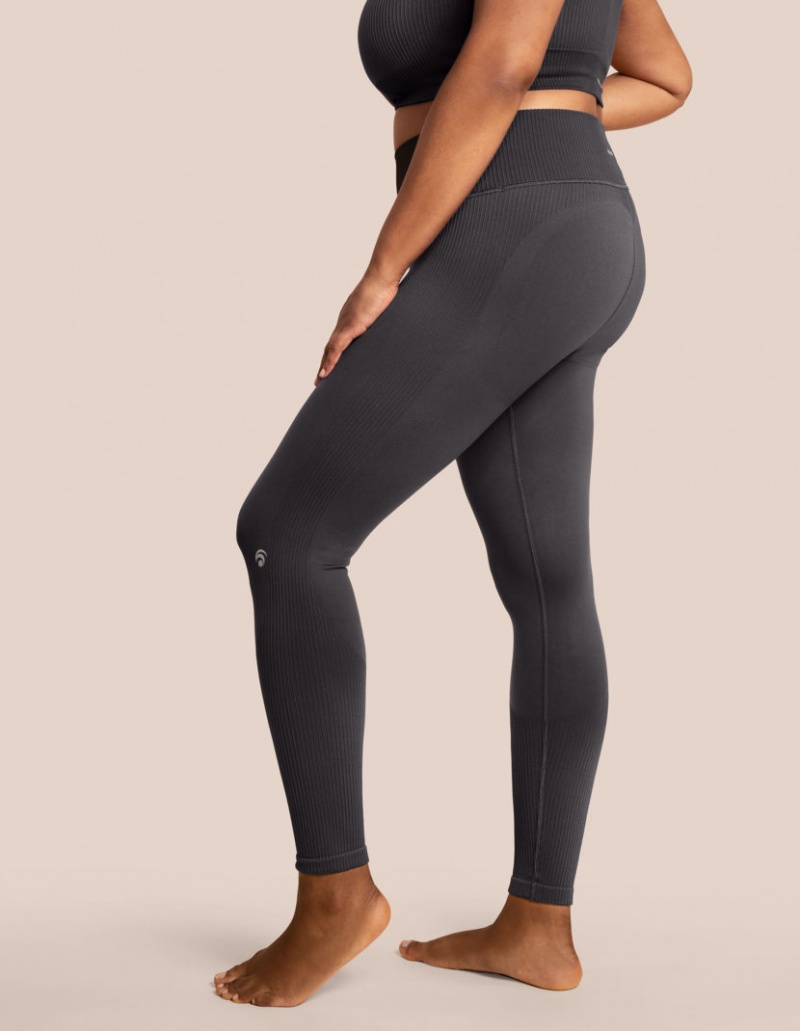 Dark Grey Women's Oceans Apart Sydney Pant Leggings | USA GWC-2310