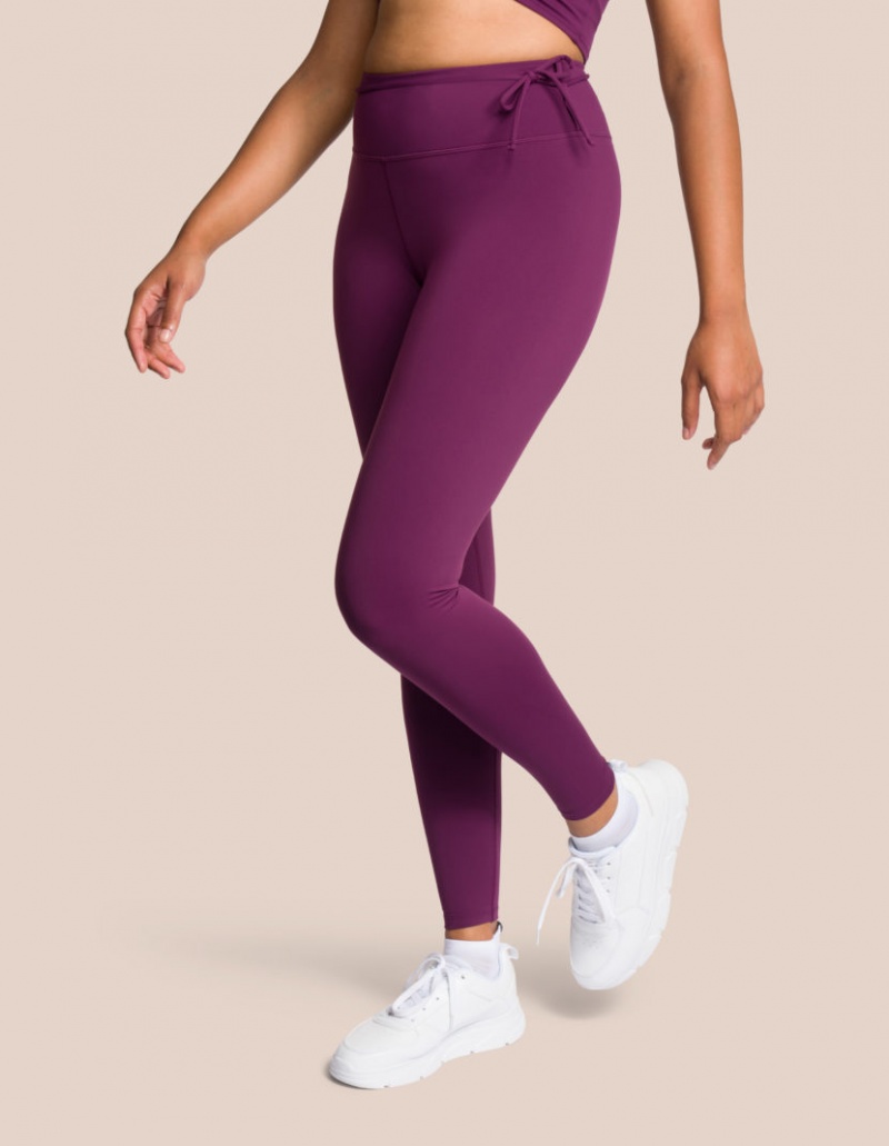 Grey Purple Women's Oceans Apart Gianna Pant Leggings | USA NGP-6236