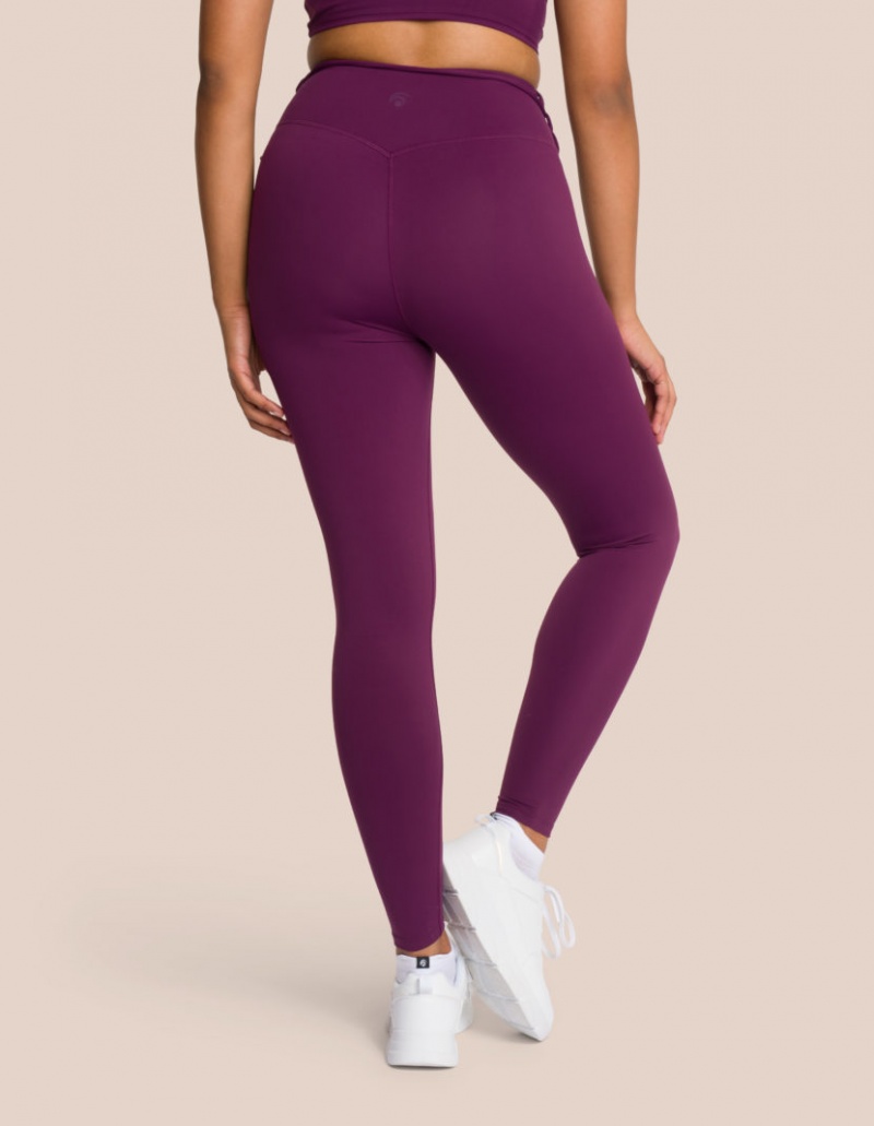 Grey Purple Women's Oceans Apart Gianna Pant Leggings | USA NGP-6236