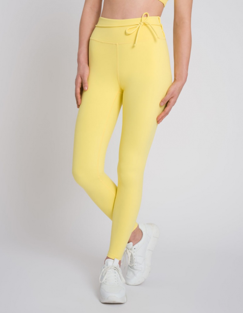 Lemon / Light Lemon Women's Oceans Apart Gianna Zip Deluxe Set | USA QEJ-4518