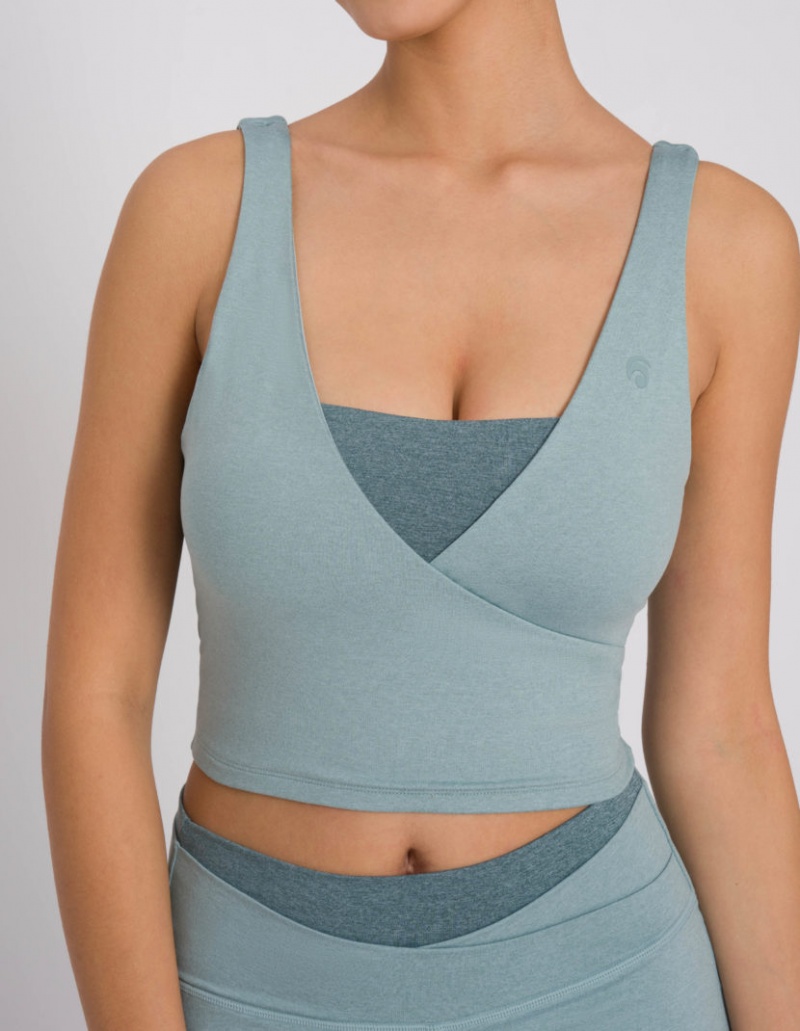 Light Grey Women's Oceans Apart Dahlia Flared Set | USA XER-8696