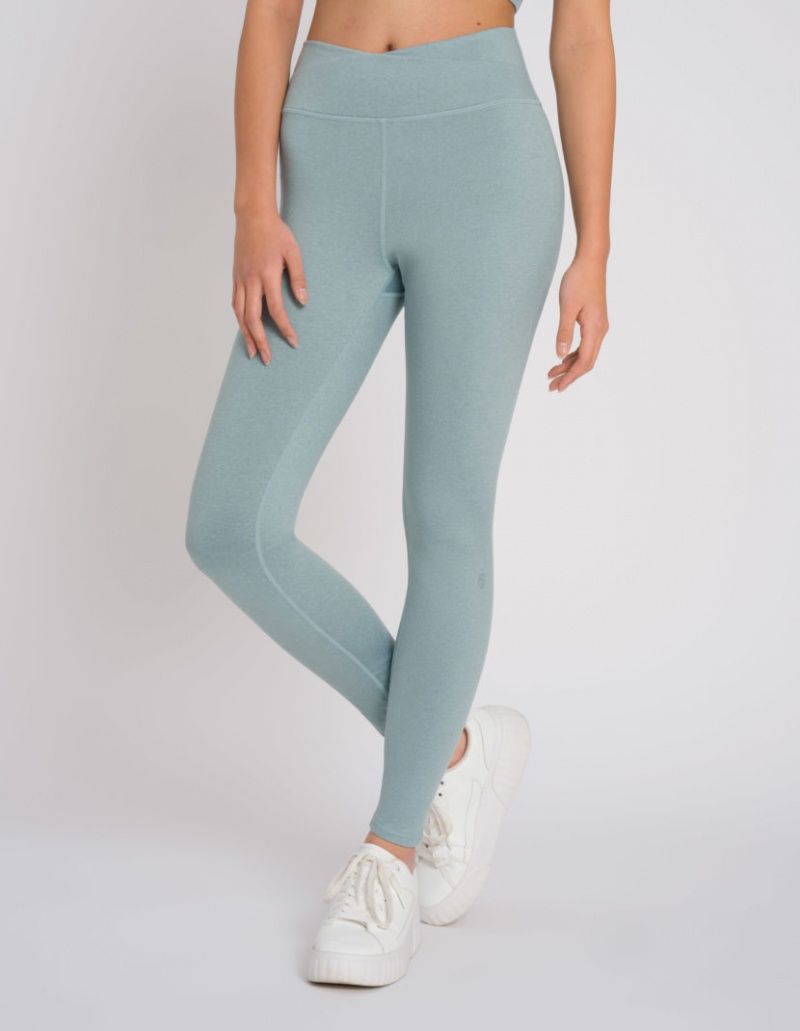 Light Grey Women's Oceans Apart Dahlia Pant Leggings | USA MVL-1699