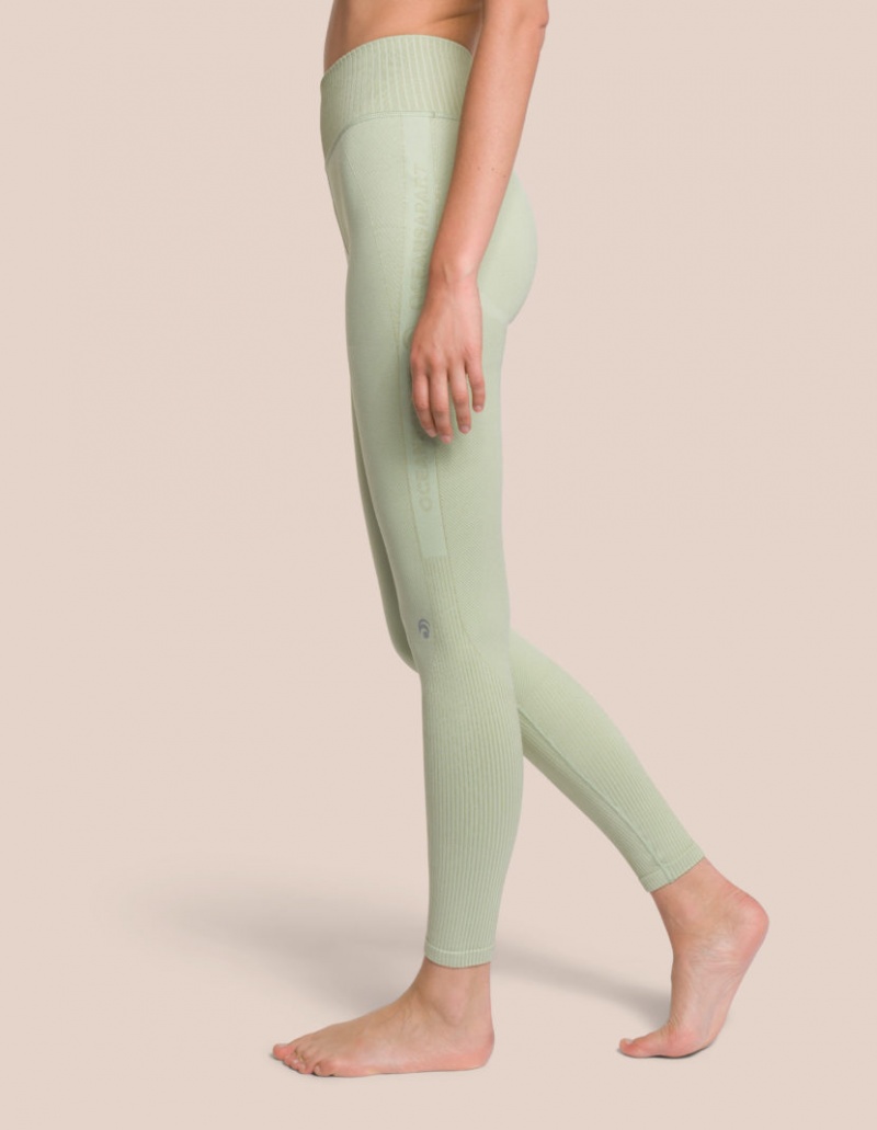 Olive Green Women's Oceans Apart Riley Pant Leggings | USA YRX-0078