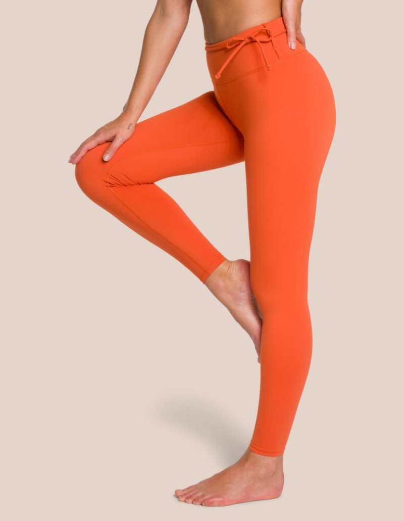 Orange Women's Oceans Apart Gianna Sweat Deluxe Set | USA ETY-6201