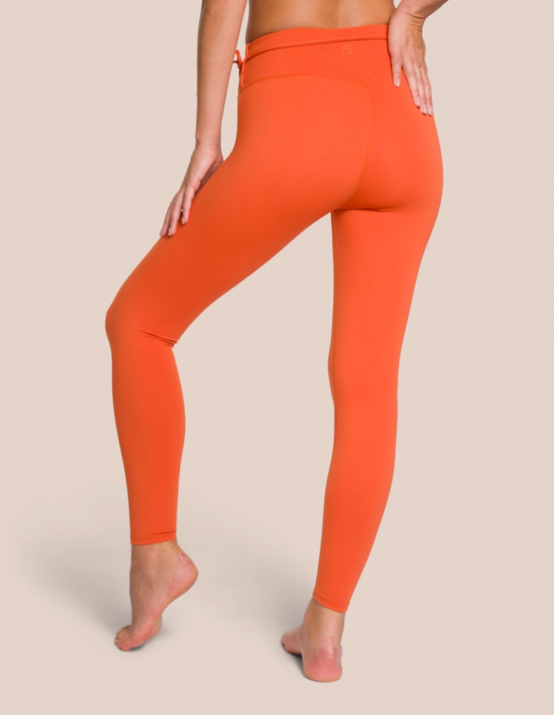 Orange Women's Oceans Apart Gianna Sweat Deluxe Set | USA ETY-6201