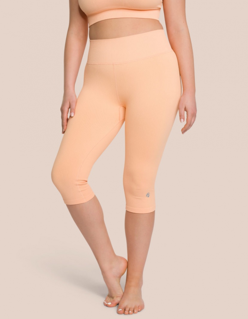 Orange Women\'s Oceans Apart Maya Capri Pant Leggings | USA OJB-6935