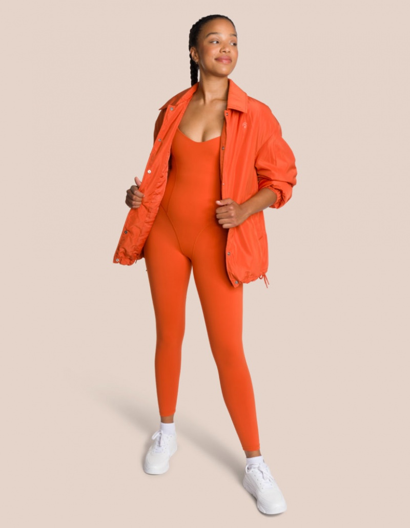 Orange Women's Oceans Apart Shania Jumpsuit Set | USA VPN-4867