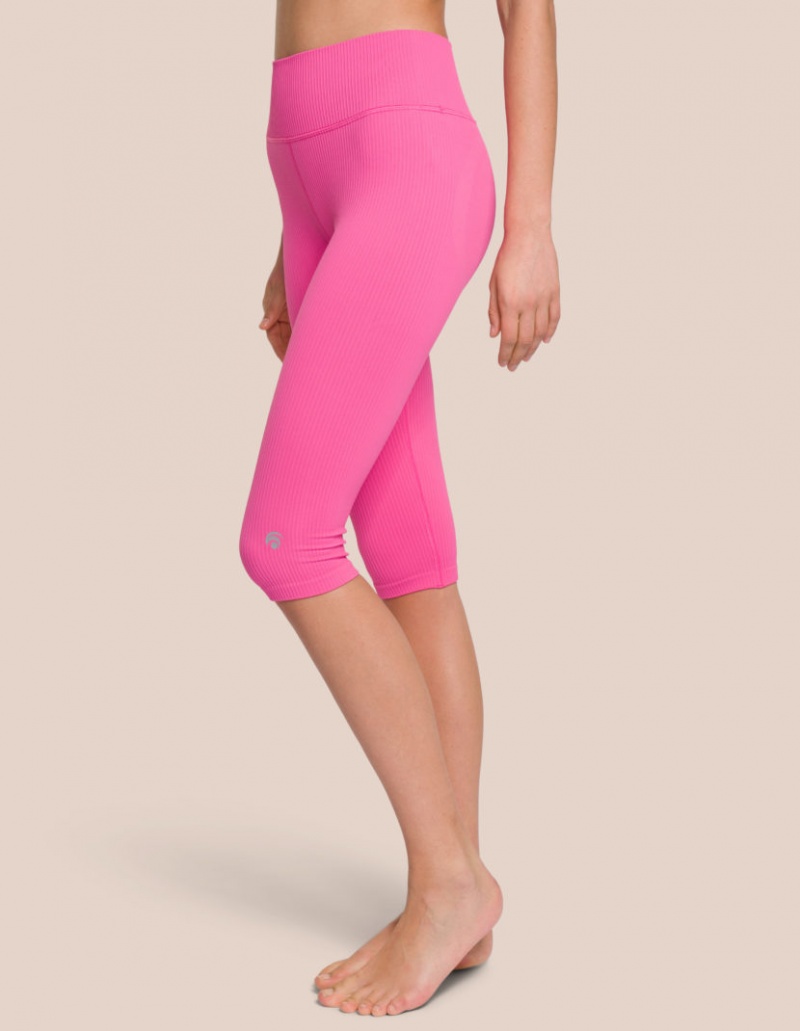 Pink Women's Oceans Apart Maya Capri Pant Leggings | USA VVP-2315