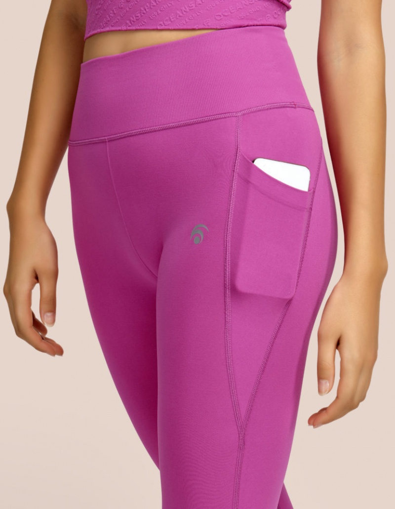 Pink Women's Oceans Apart Michelle Pant Leggings | USA EFG-2799