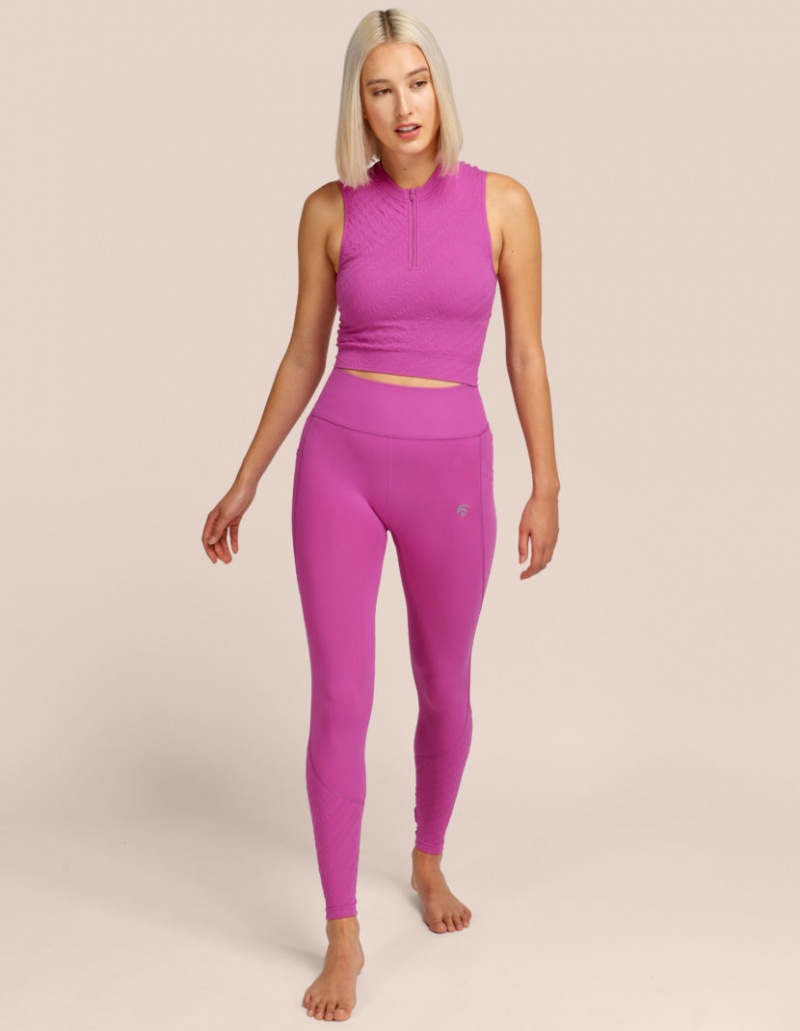 Pink Women's Oceans Apart Michelle Pant Leggings | USA EFG-2799