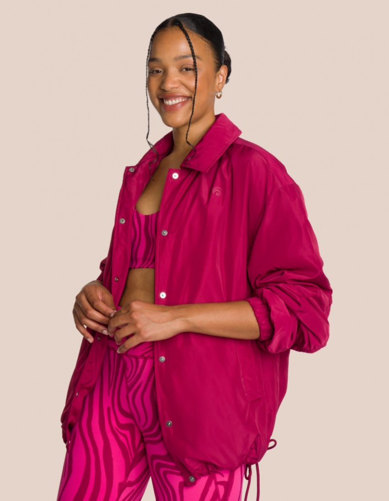 Pink / Deep Purple Women's Oceans Apart Shania Jumpsuit Set | USA WZV-5122