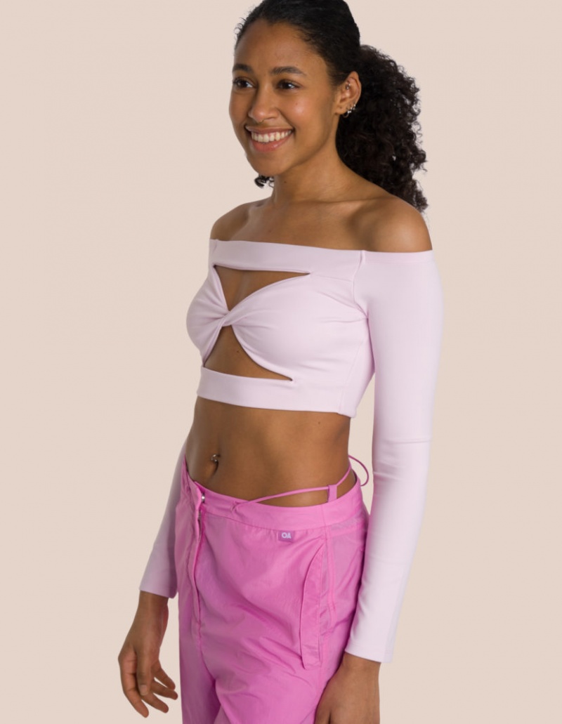 Pink / Rose Women's Oceans Apart Zola Twist Set | USA PTL-1220