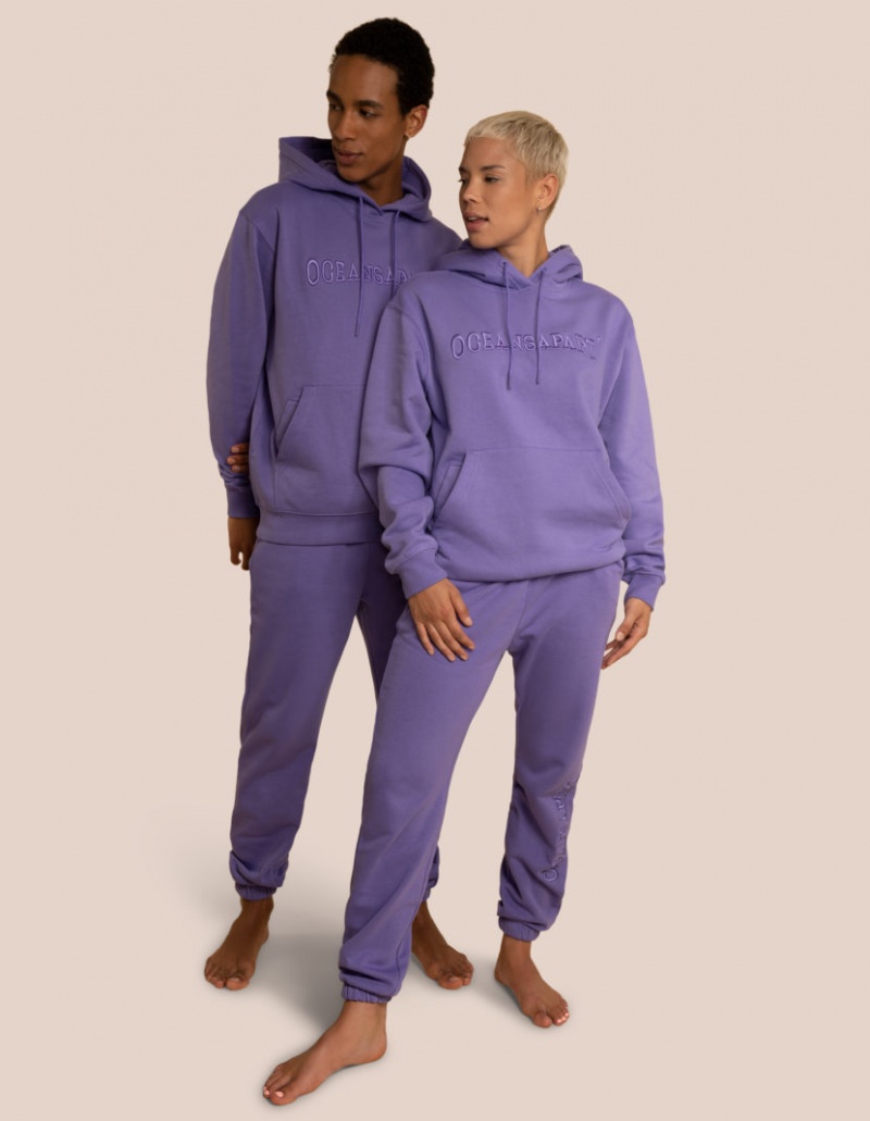 Purple Women's Oceans Apart Charly Sweat Set | USA PCG-7228