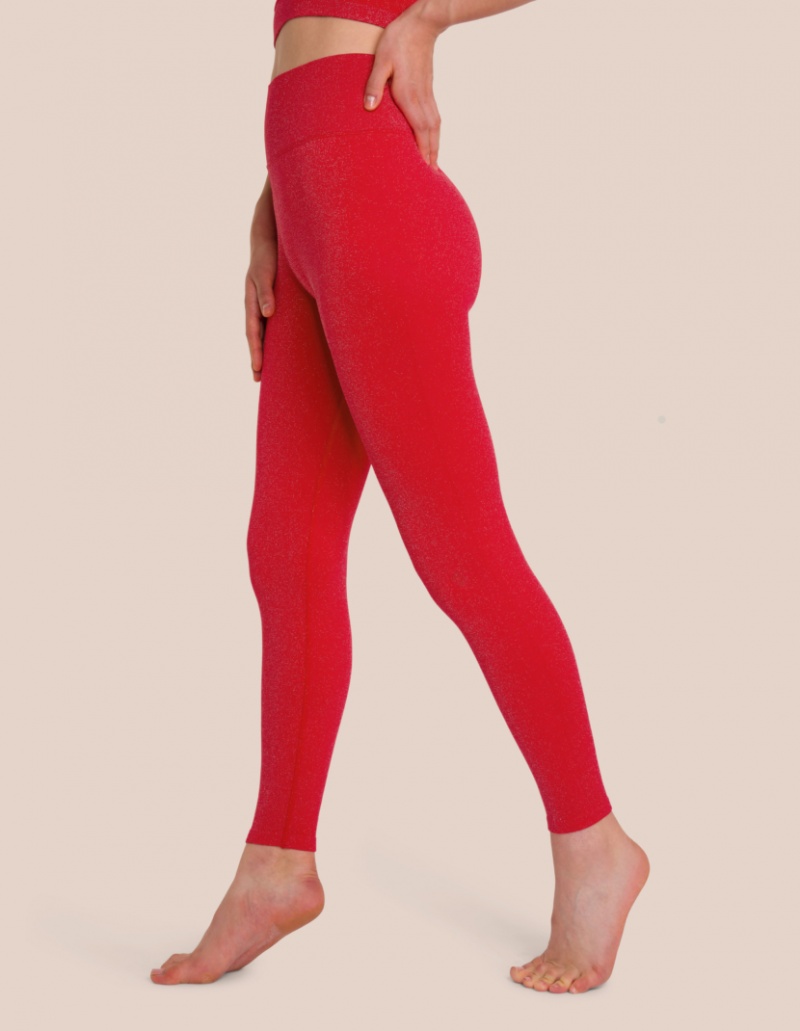 Red Women's Oceans Apart Stella Pant Leggings | USA JSV-6497