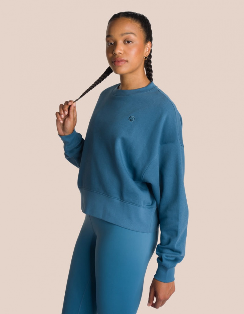 Turquoise Women's Oceans Apart Gianna Sweat Set Deluxe Tall Set | USA RBX-1459