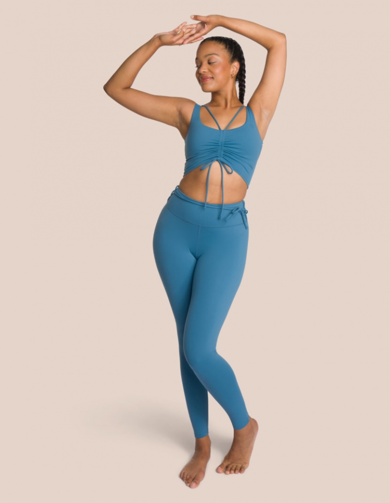 Turquoise Women's Oceans Apart Gianna Tall Set | USA YFF-0508