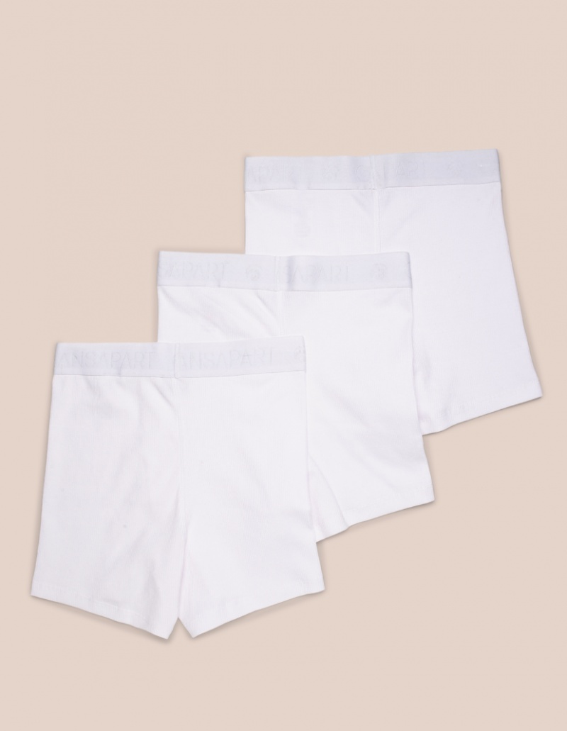 White Women's Oceans Apart Ariel Boxer Short Deluxe Set | USA ZEC-2581