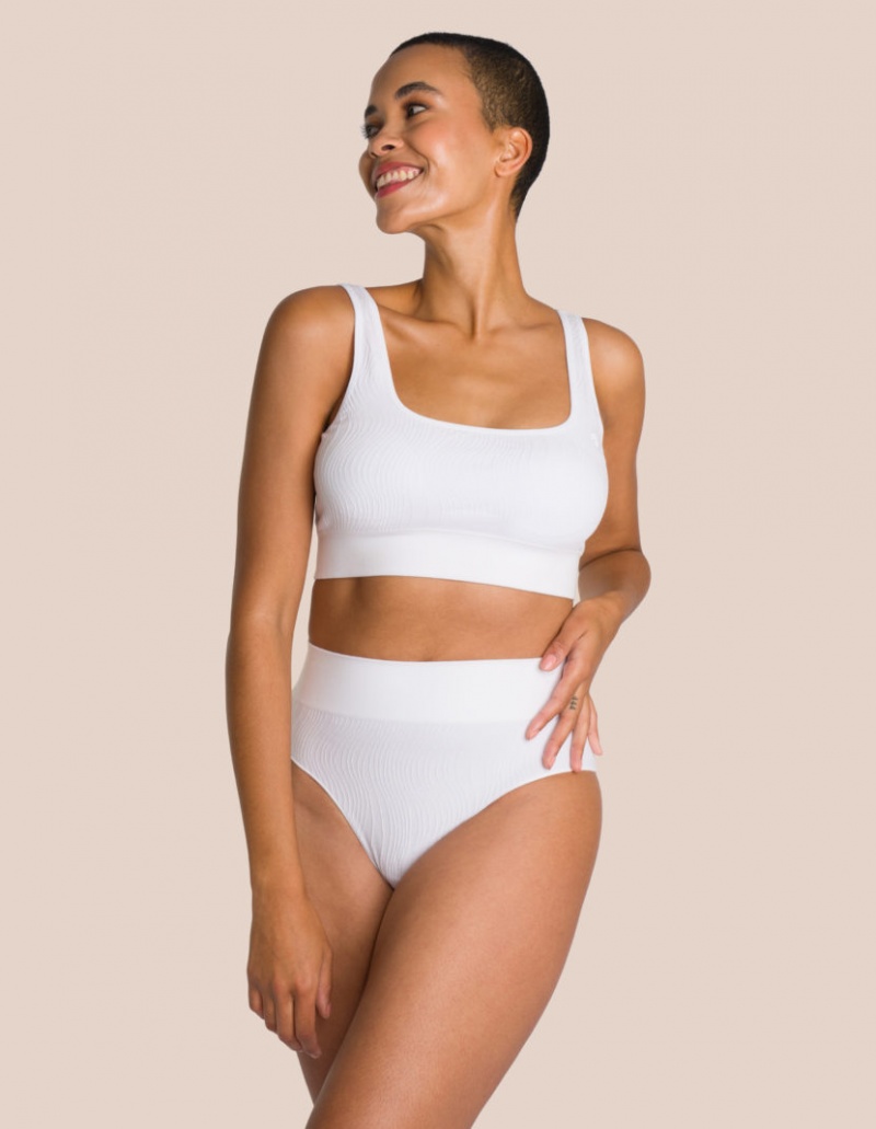 White Women's Oceans Apart Joelle Pantie Set | USA DJG-0210