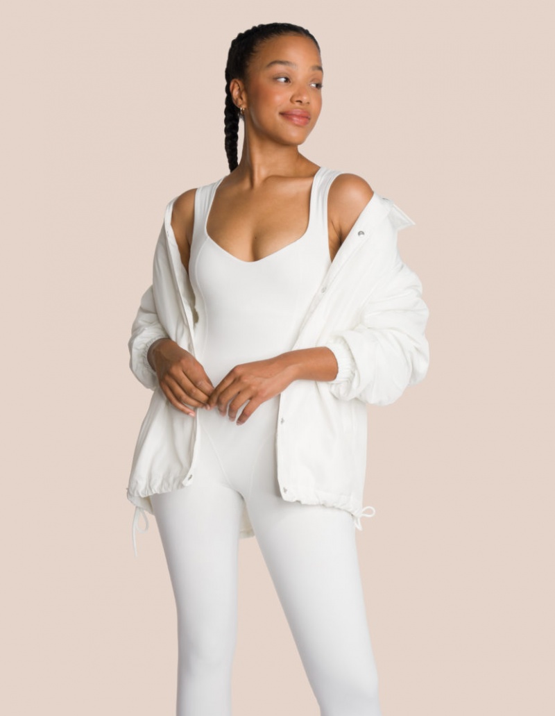 White Women's Oceans Apart Shania Jumpsuit Set | USA JJP-8118