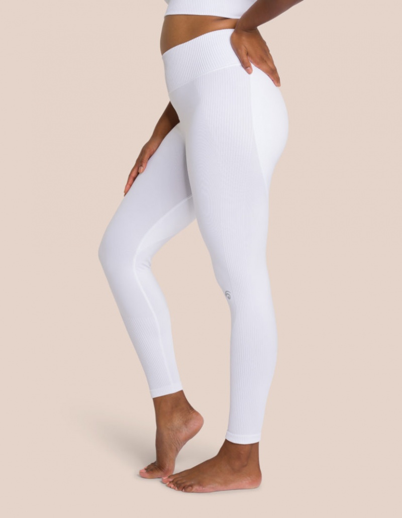 White Women's Oceans Apart Sydney Pant Leggings | USA RPP-1719